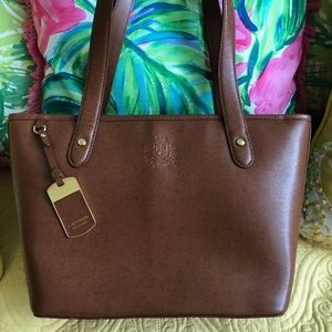 Flawless Ralph Lauren Bucket Shoulder Bag- RARE